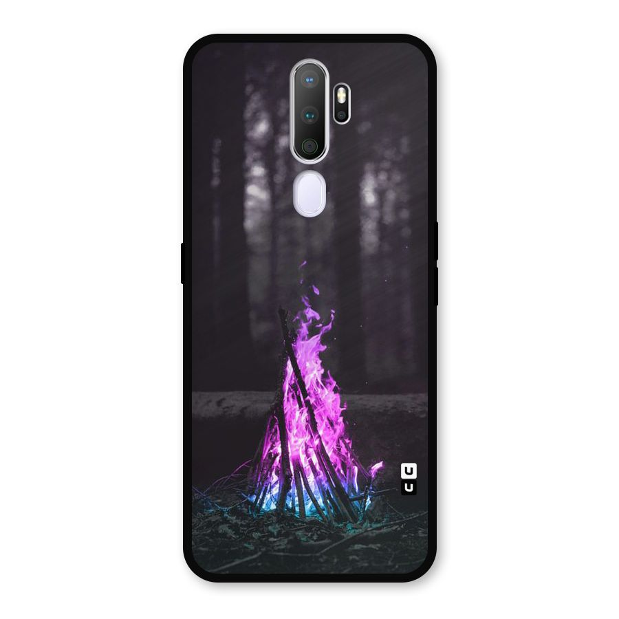 Wild Fire Metal Back Case for Oppo A9 (2020)