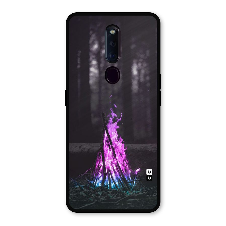 Wild Fire Metal Back Case for Oppo F11 Pro