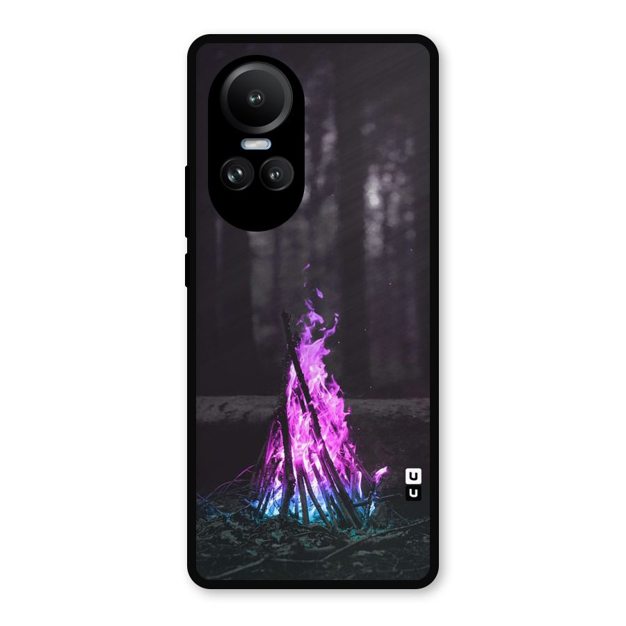 Wild Fire Metal Back Case for Oppo Reno10 Pro