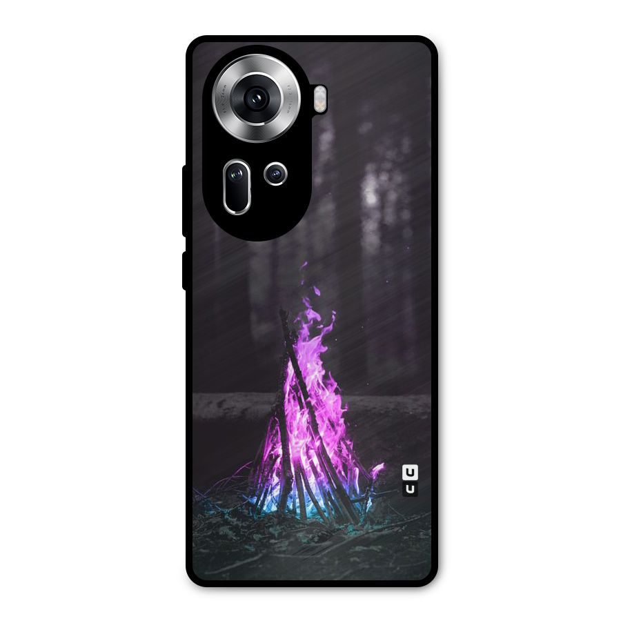 Wild Fire Metal Back Case for Oppo Reno11 5G
