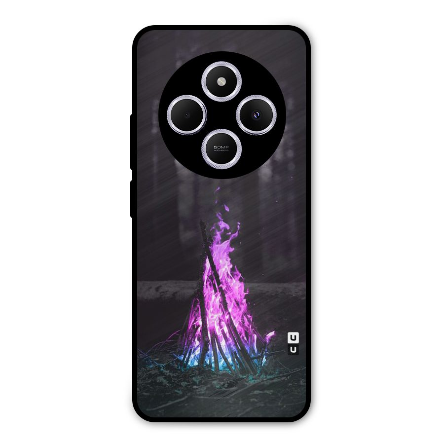 Wild Fire Metal Back Case for Poco C75 5G
