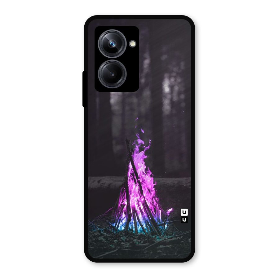 Wild Fire Metal Back Case for Realme 10 Pro