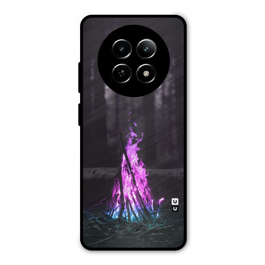 Wild Fire Metal Back Case for Realme 13