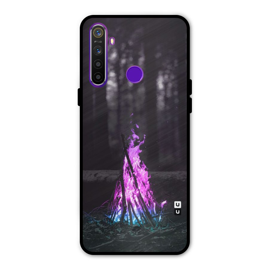 Wild Fire Metal Back Case for Realme 5i