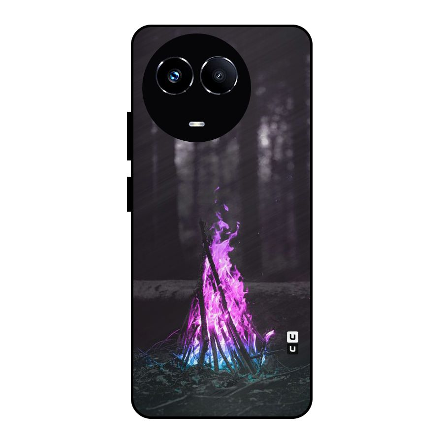 Wild Fire Metal Back Case for Realme Narzo 60X
