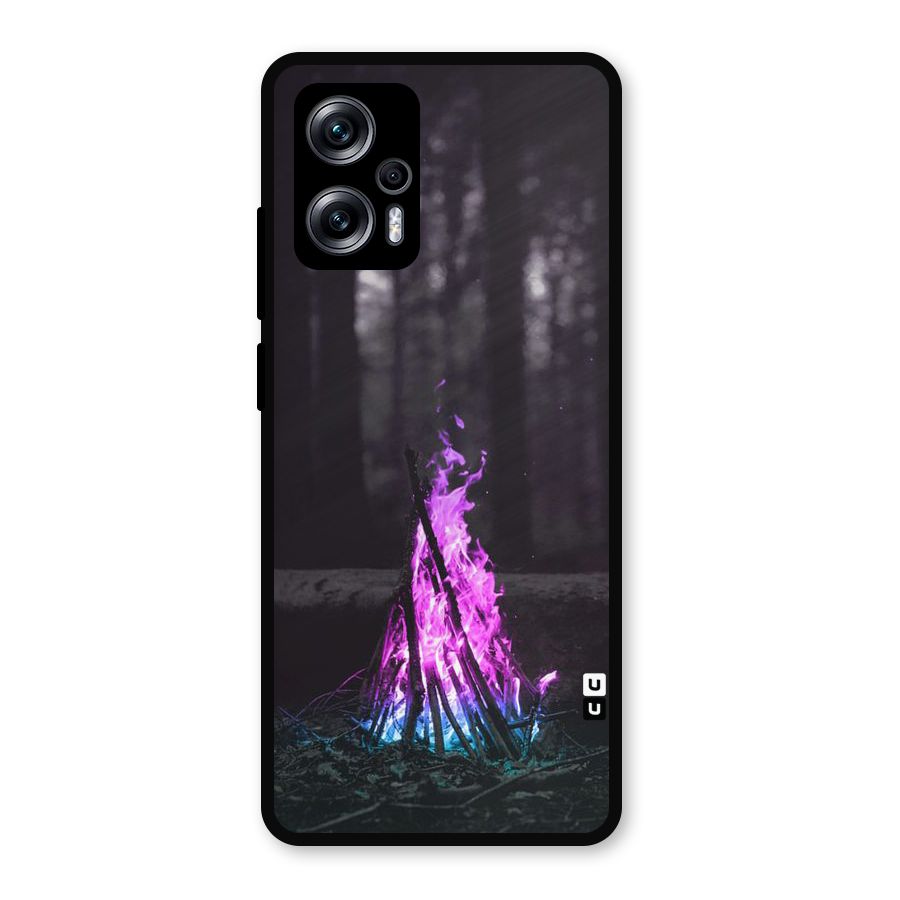 Wild Fire Metal Back Case for Redmi K50i