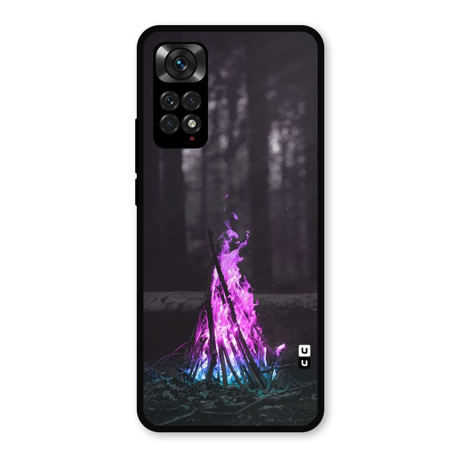 Wild Fire Metal Back Case for Redmi Note 11
