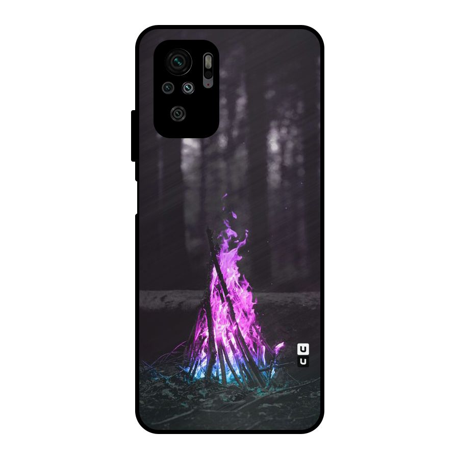 Wild Fire Metal Back Case for Redmi Note 11 SE