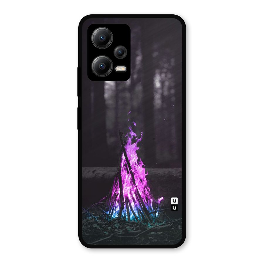 Wild Fire Metal Back Case for Redmi Note 12 5G