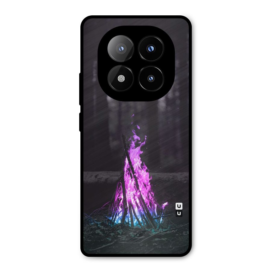 Wild Fire Metal Back Case for Redmi Note 14 Pro Plus 5G