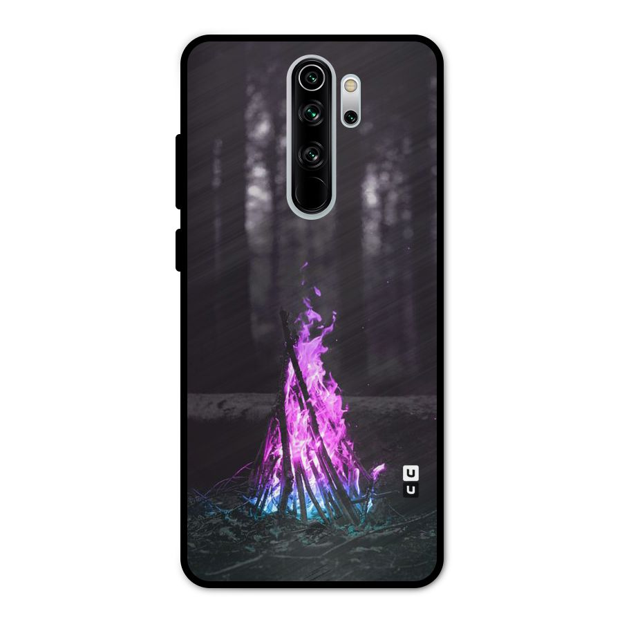 Wild Fire Metal Back Case for Redmi Note 8 Pro