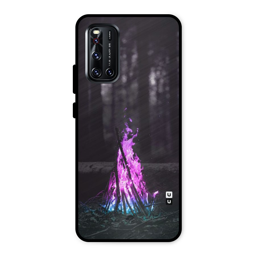 Wild Fire Metal Back Case for Vivo V19