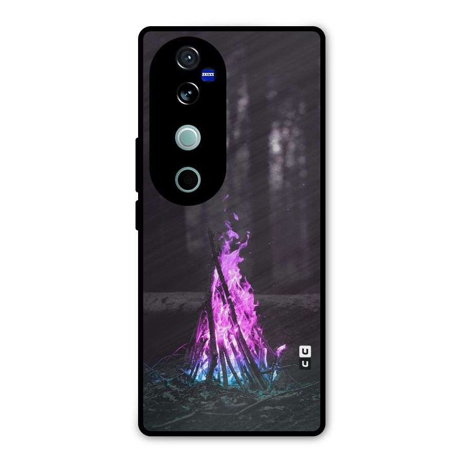 Wild Fire Metal Back Case for Vivo V40 Pro