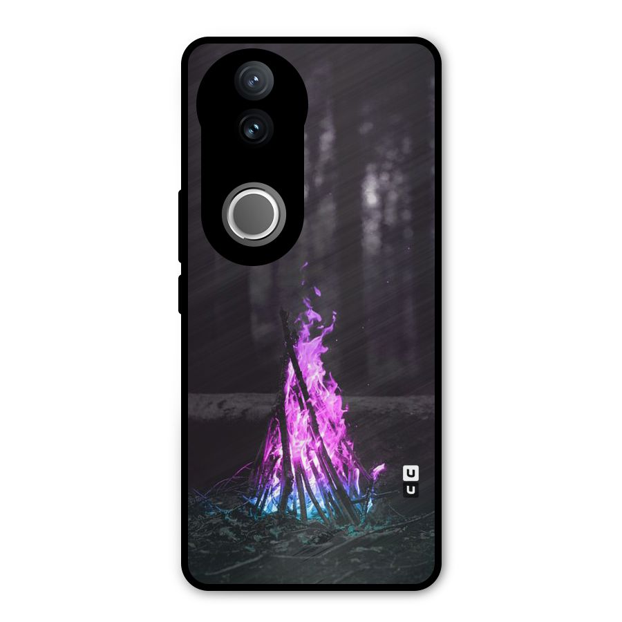 Wild Fire Metal Back Case for Vivo V50