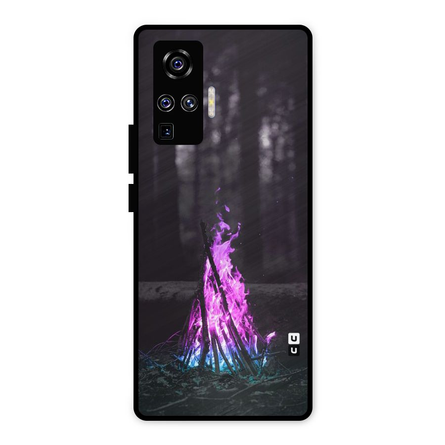 Wild Fire Metal Back Case for Vivo X50 Pro
