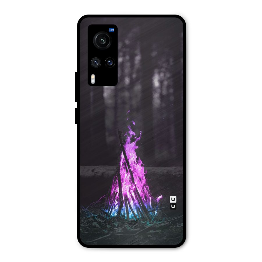 Wild Fire Metal Back Case for Vivo X60