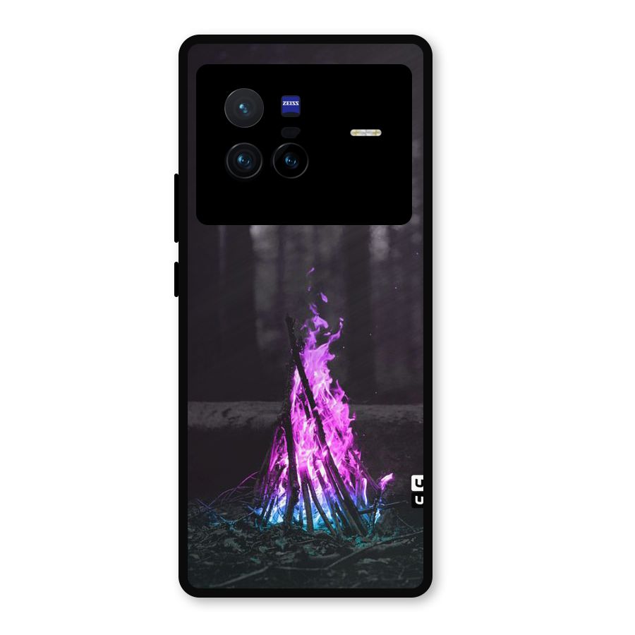 Wild Fire Metal Back Case for Vivo X80
