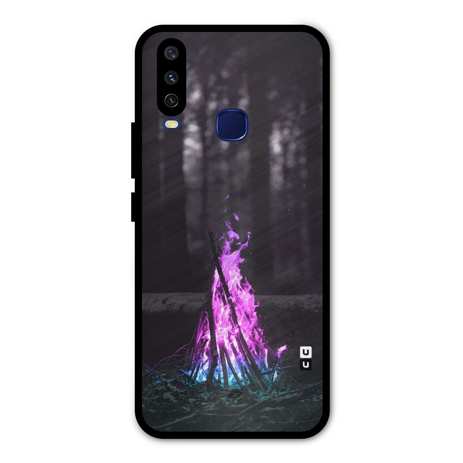 Wild Fire Metal Back Case for Vivo Y15