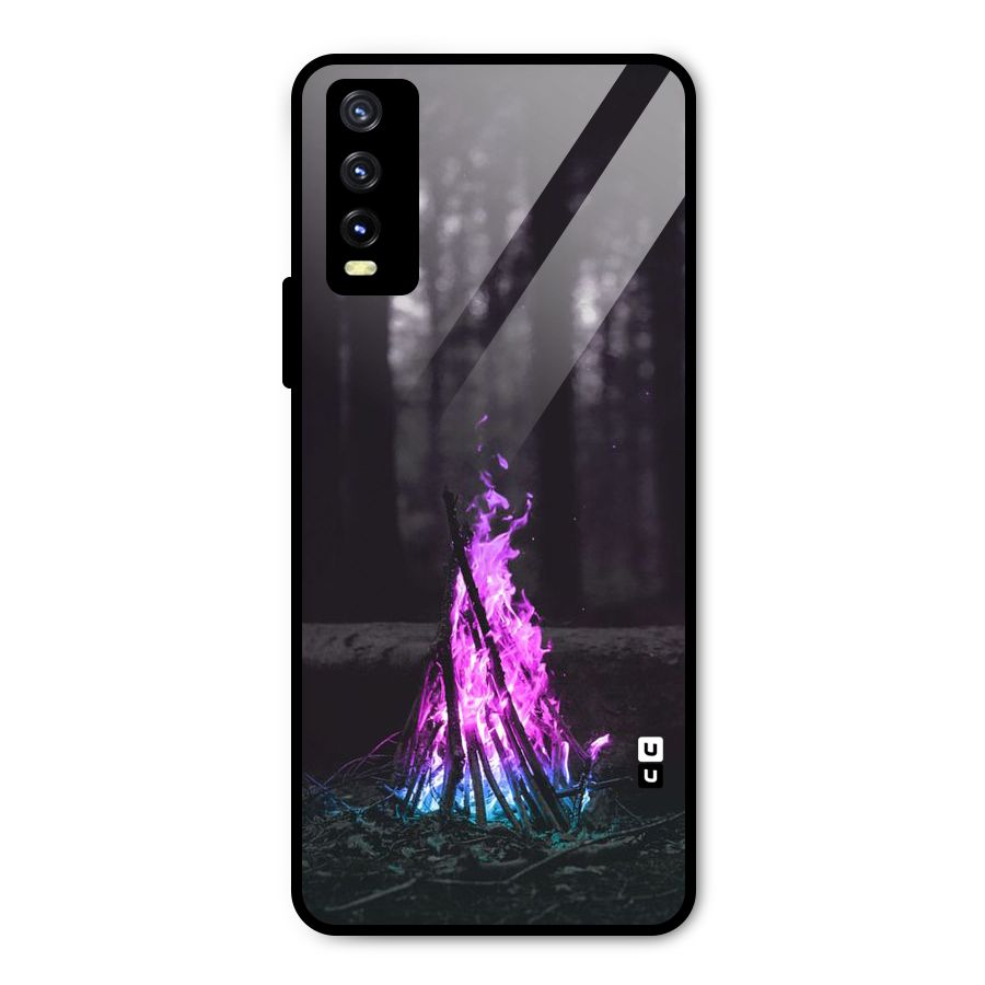 Wild Fire Metal Back Case for Vivo Y20i