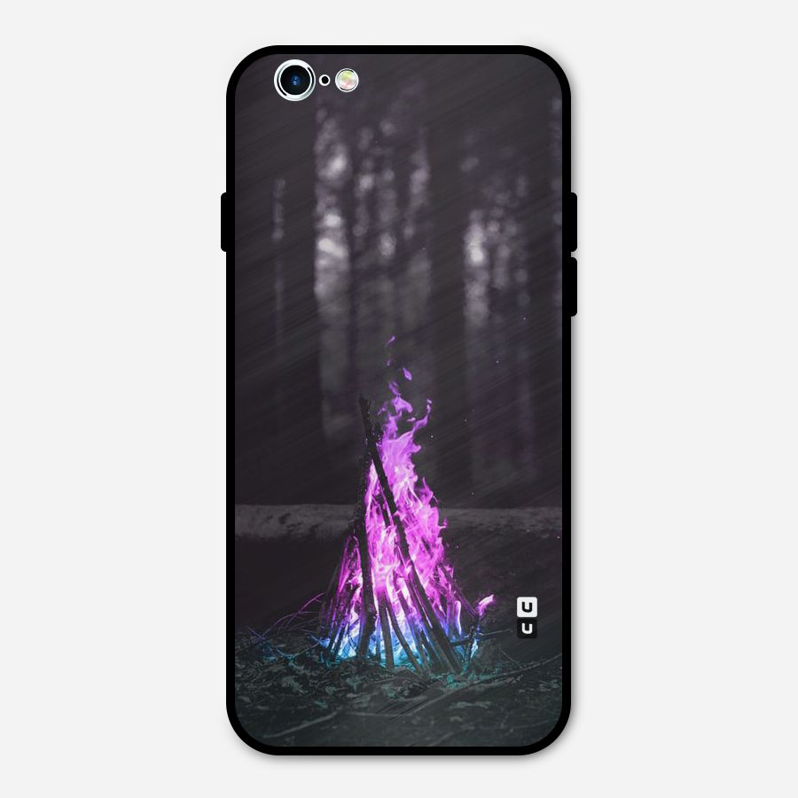 Wild Fire Metal Back Case for iPhone 6 6s