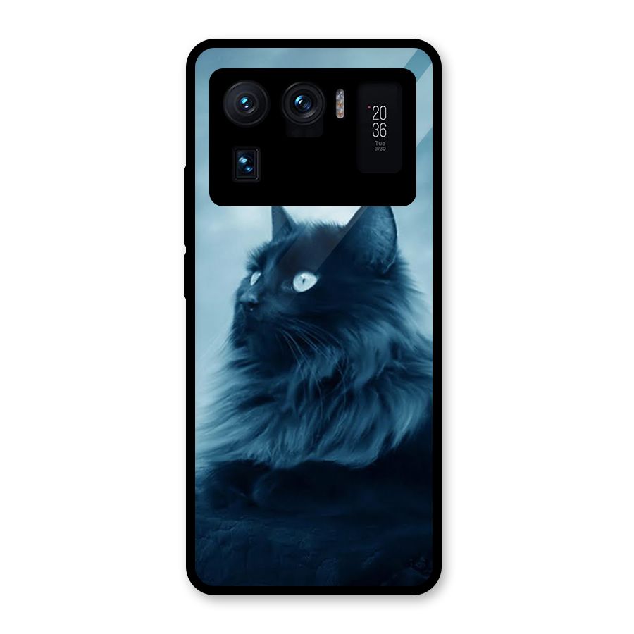 Wild Forest Cat Glass Back Case for Mi 11 Ultra