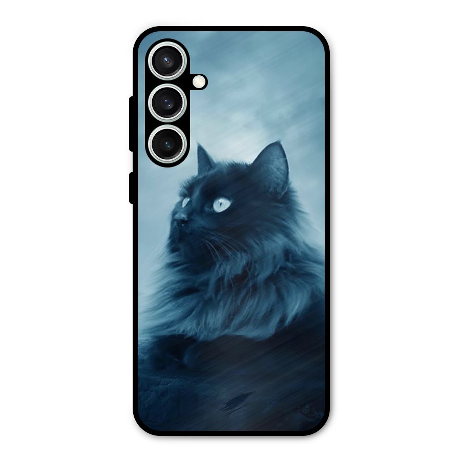 Wild Forest Cat Metal Back Case for Galaxy S23 FE