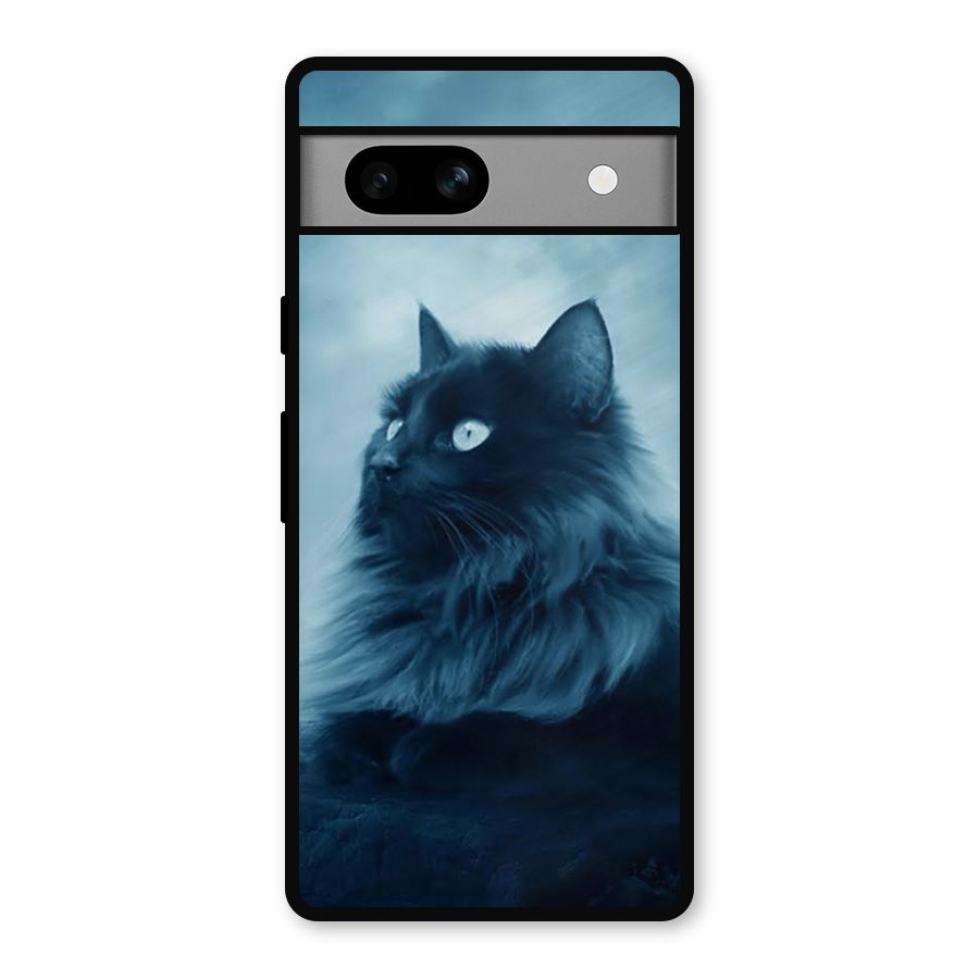 Wild Forest Cat Metal Back Case for Google Pixel 7a