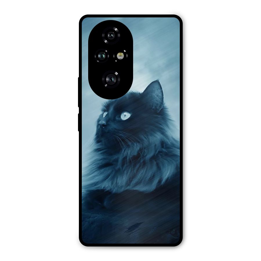 Wild Forest Cat Metal Back Case for Honor 200 Pro