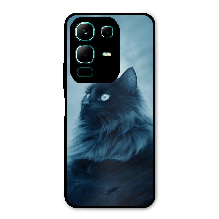Wild Forest Cat Metal Back Case for Infinix Note 50x