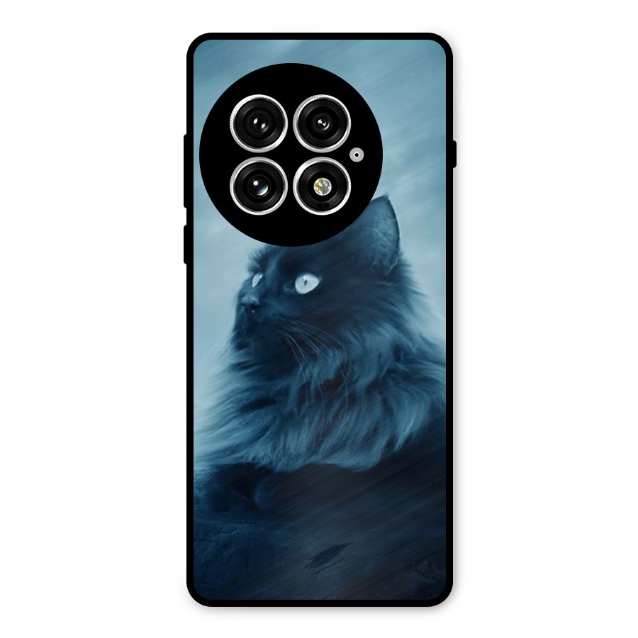 Wild Forest Cat Metal Back Case for OnePlus 13