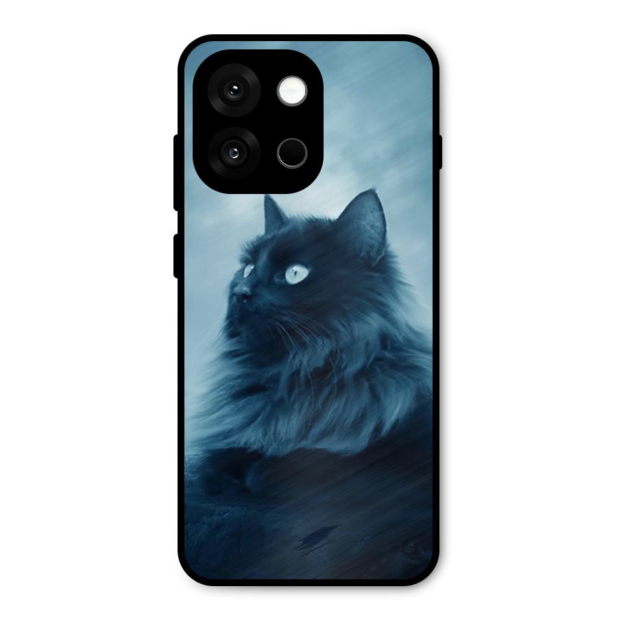 Wild Forest Cat Metal Back Case for OnePlus 13s