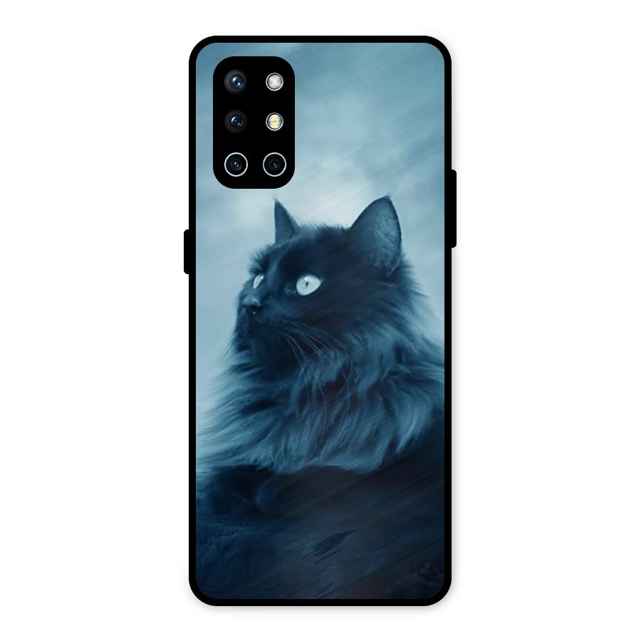 Wild Forest Cat Metal Back Case for OnePlus 9R