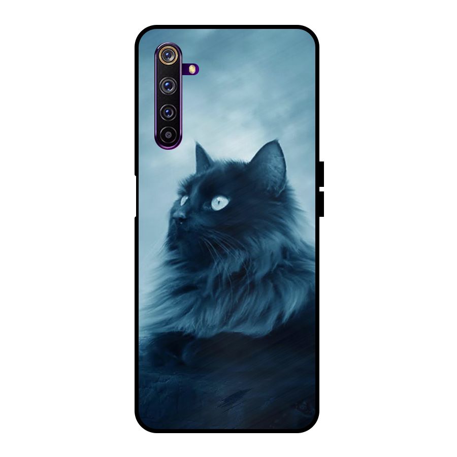 Wild Forest Cat Metal Back Case for Realme 6 Pro