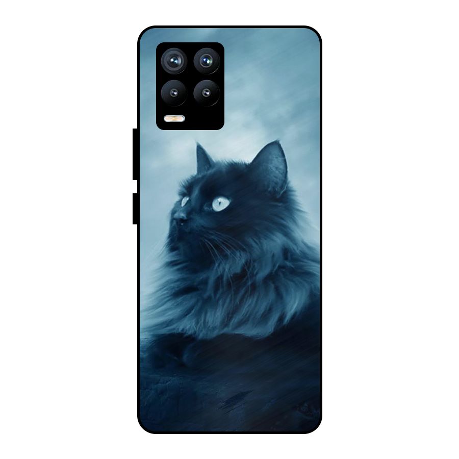 Wild Forest Cat Metal Back Case for Realme 8 Pro