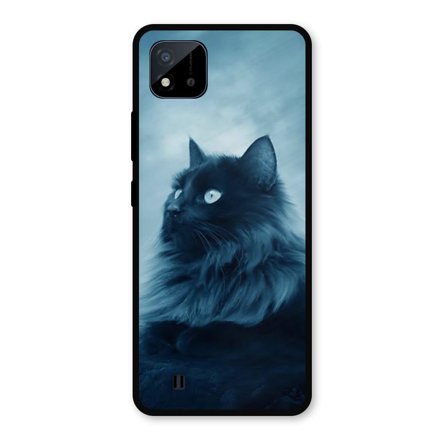 Wild Forest Cat Metal Back Case for Realme C11 2021