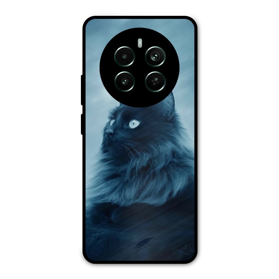 Wild Forest Cat Metal Back Case for Realme Narzo 70 Pro