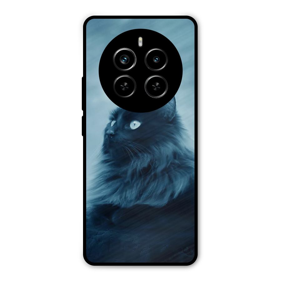 Wild Forest Cat Metal Back Case for Realme P1 Pro