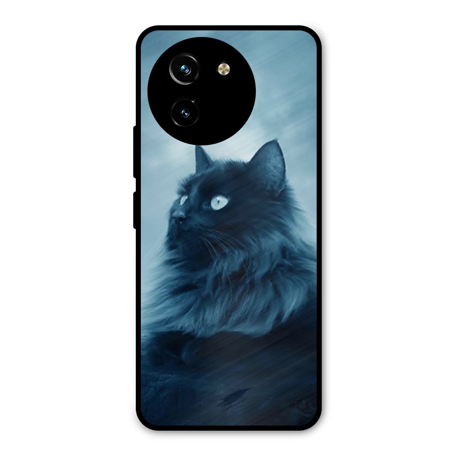 Wild Forest Cat Metal Back Case for Vivo T3x