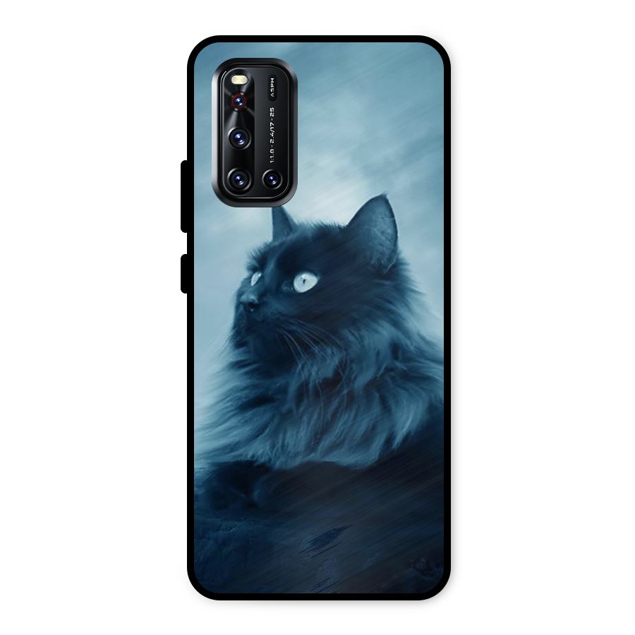 Wild Forest Cat Metal Back Case for Vivo V19