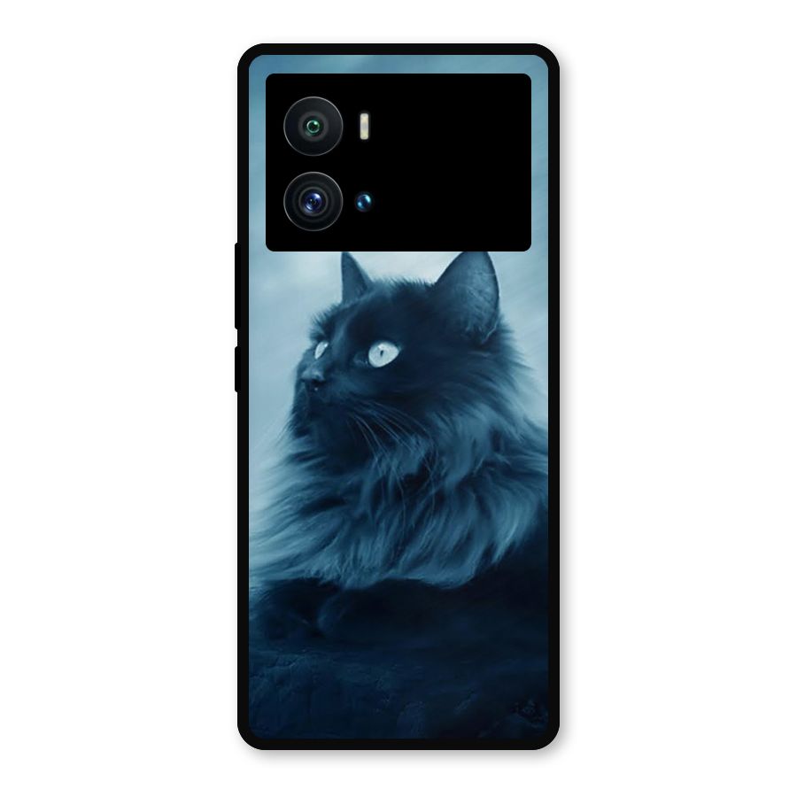 Wild Forest Cat Metal Back Case for iQOO 9 Pro