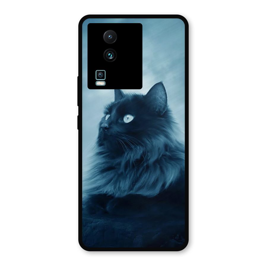 Wild Forest Cat Metal Back Case for iQOO Neo 7 Pro