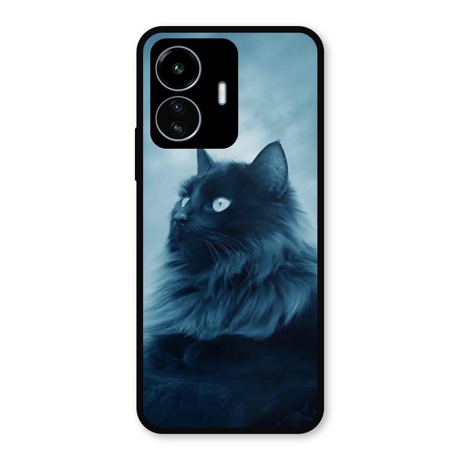 Wild Forest Cat Metal Back Case for vivo iQOO Z6 Lite 5G