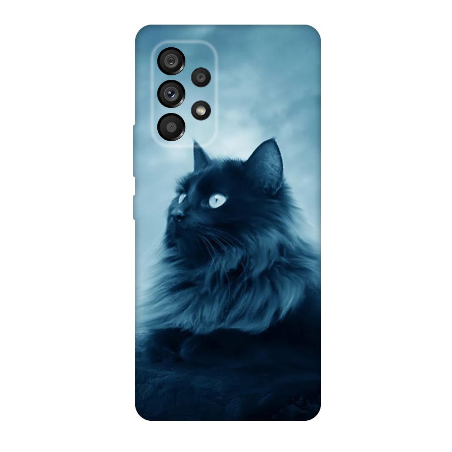 Wild Forest Cat Original Polycarbonate Back Case for Galaxy A53 5G