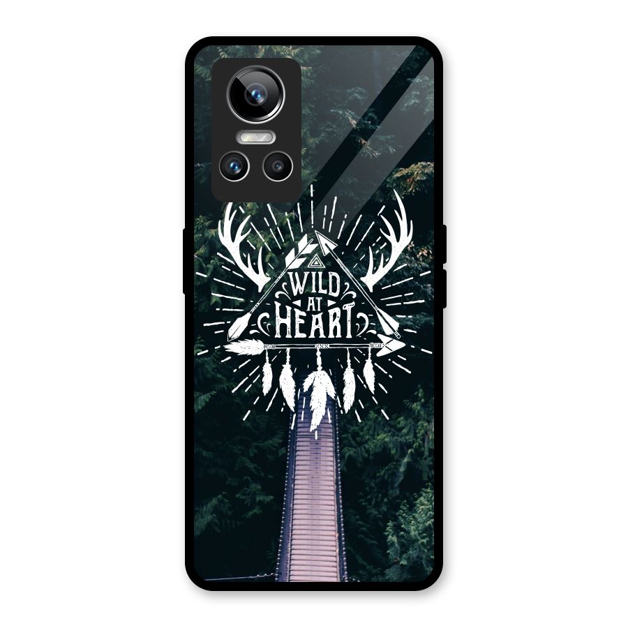 Wild Heart Glass Back Case for Realme GT Neo 3