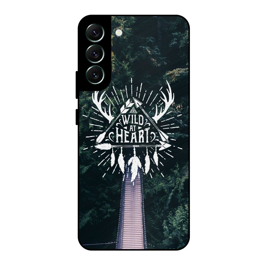 Wild Heart Metal Back Case for Galaxy S22 Plus 5G