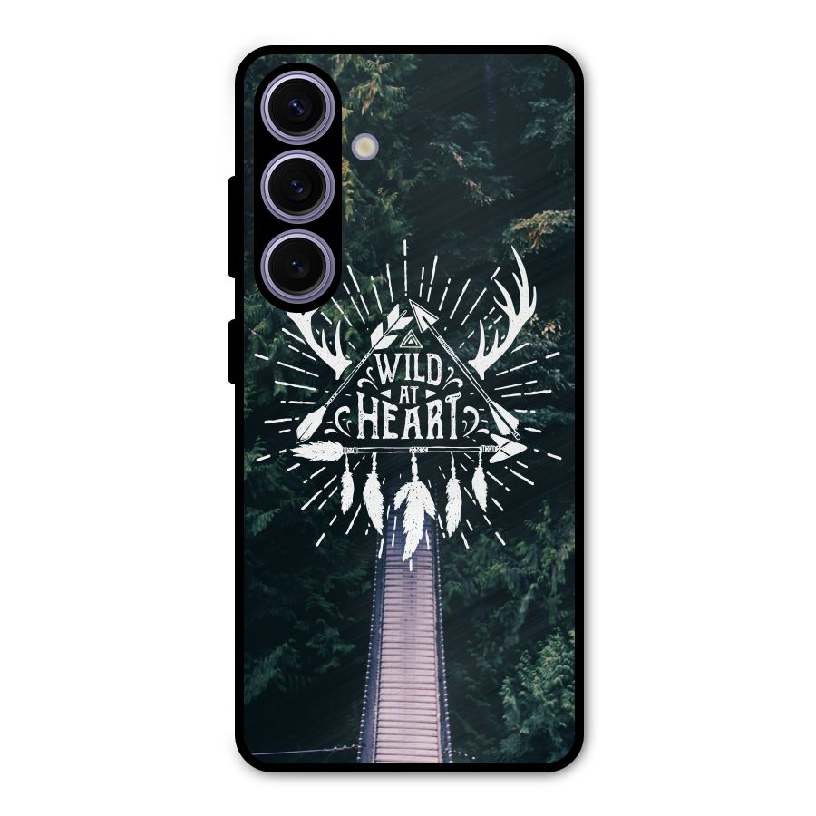 Wild Heart Metal Back Case for Galaxy S24