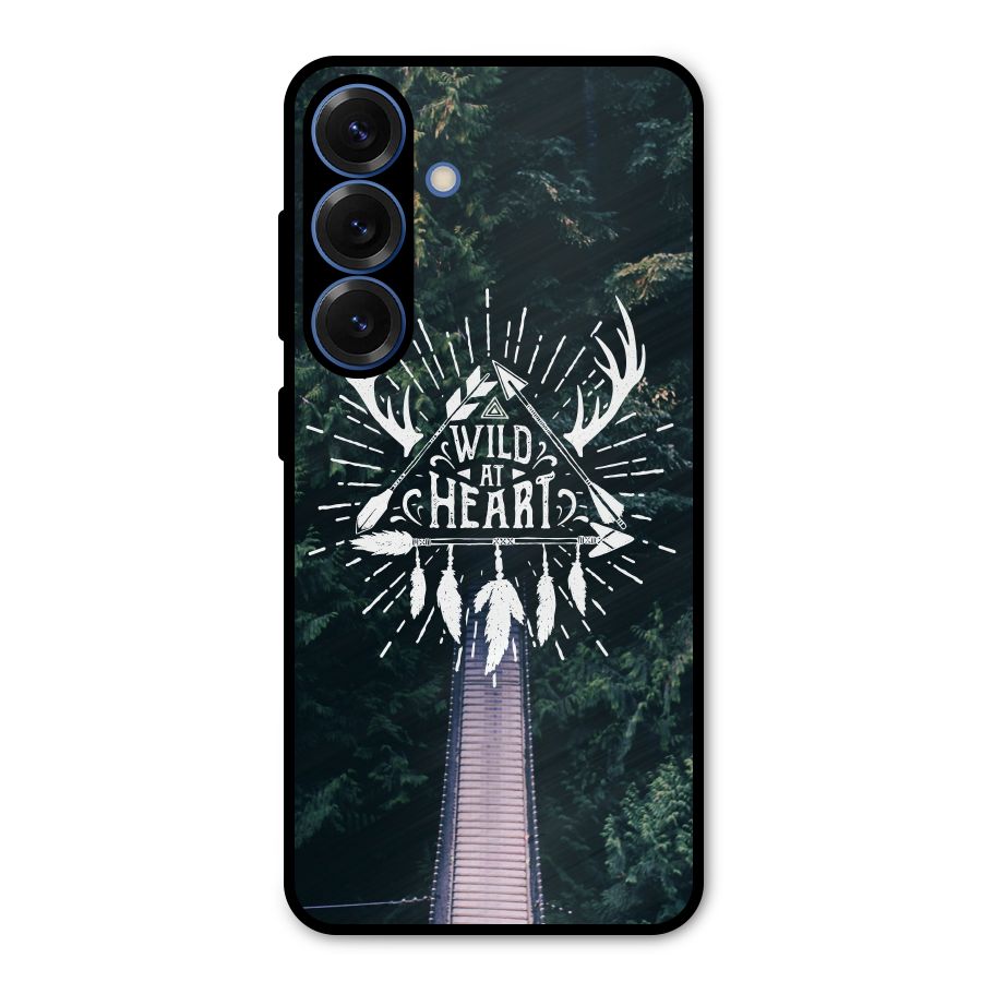 Wild Heart Metal Back Case for Galaxy S25
