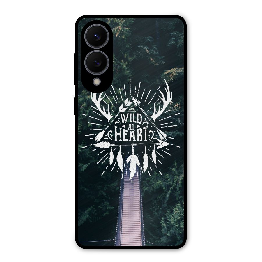 Wild Heart Metal Back Case for Galaxy S25 Edge