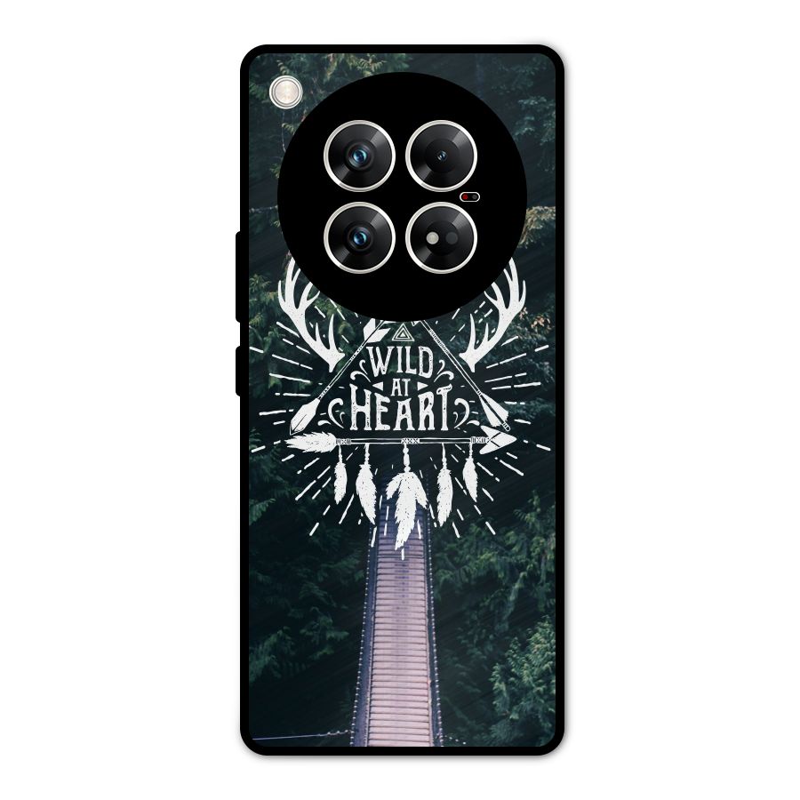 Wild Heart Metal Back Case for Infinix Zero 40 5G