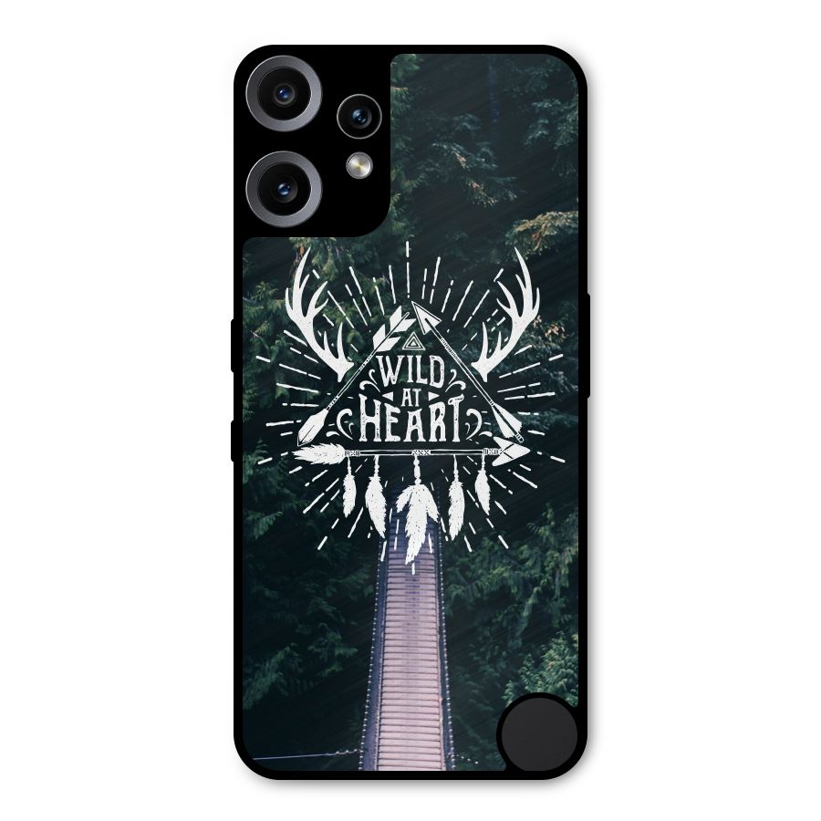 Wild Heart Metal Back Case for Nothing CMF Phone 2 Pro
